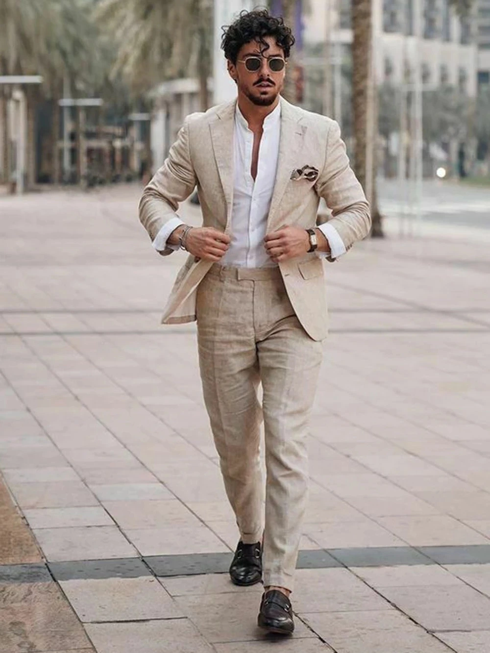 Formal Men Party Wear Jacket - Trajes de Lino para Hombre, Estilo