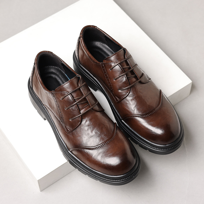 Men Formal Wear Dress - Zapatos de cuero para hombre para