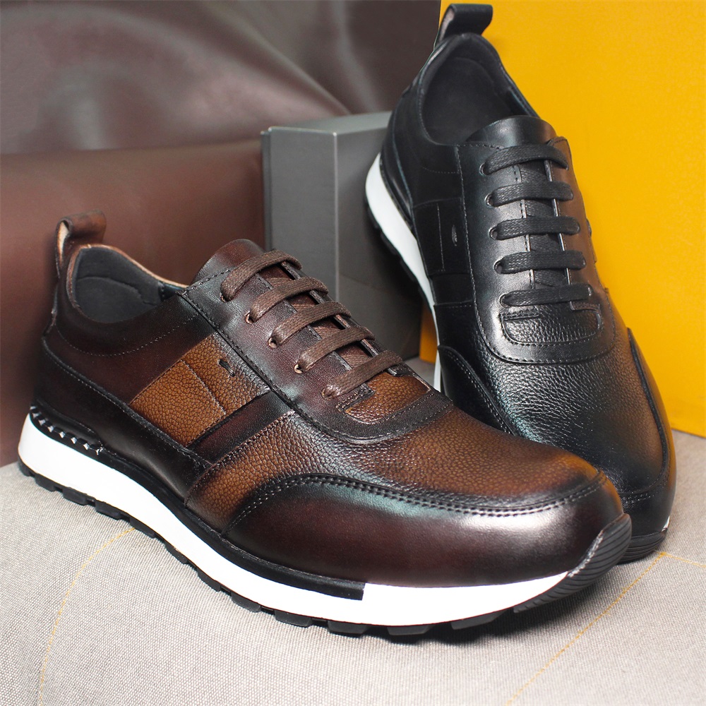 Men Formal Wear Shoes - Zapatillas de deporte de cuero genuino
