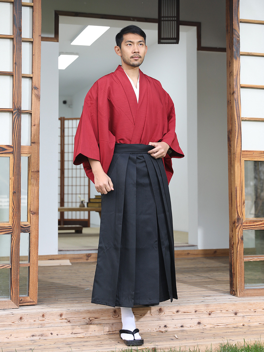 Traditional Japanese Men'S Formal Wear - Conjunto de kimono tradicional japonés para