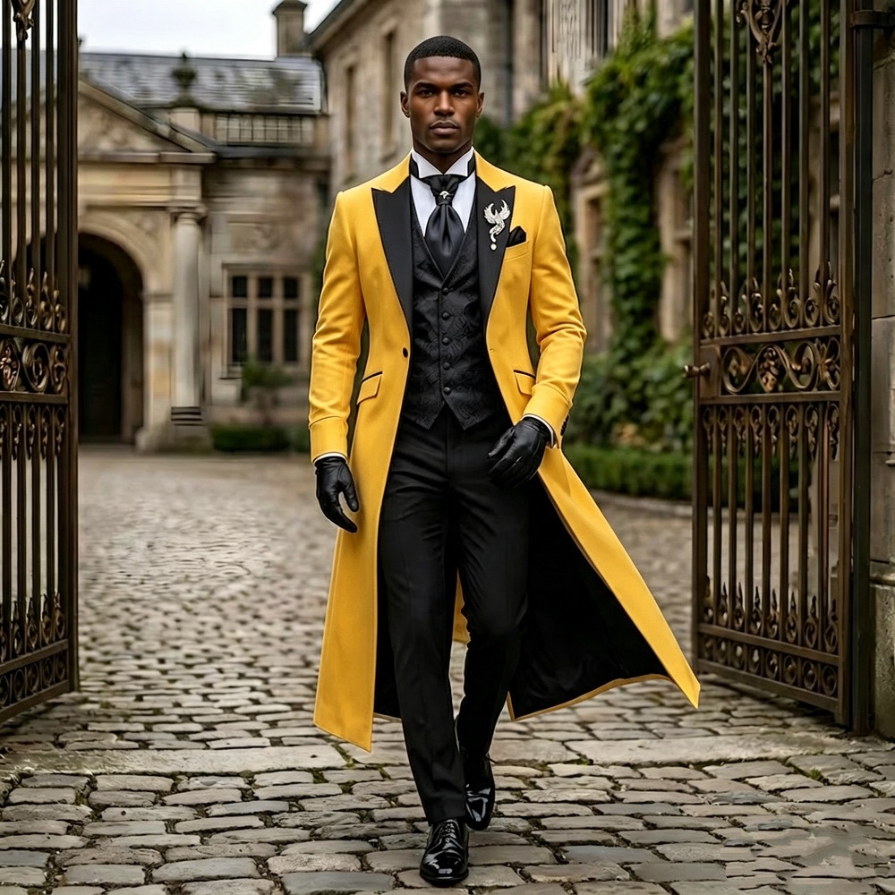 Formal Men Party Wear Jacket - Traje de boda de 3 piezas