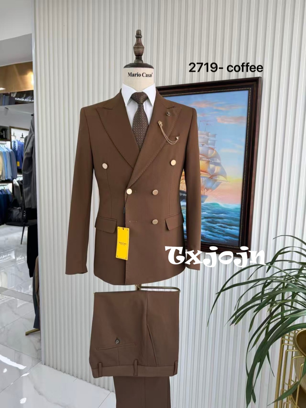 Men'S Formal Wear For Engagement - Trajes Elegantes Premium para Hombre, 2