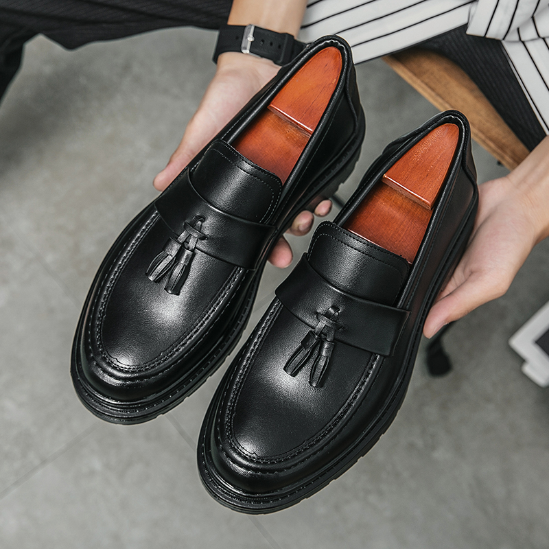 Men Formal Wear Shoes - Mocasines con borlas para hombre, zapatos