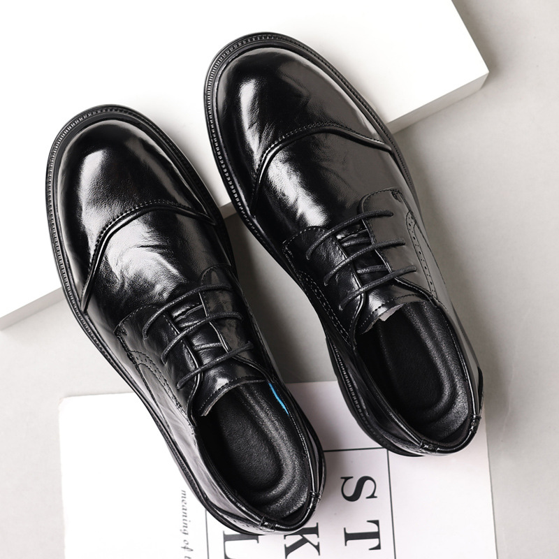 Zapatos de cuero para hombre p - Men Formal Wear Dress reseña y precio