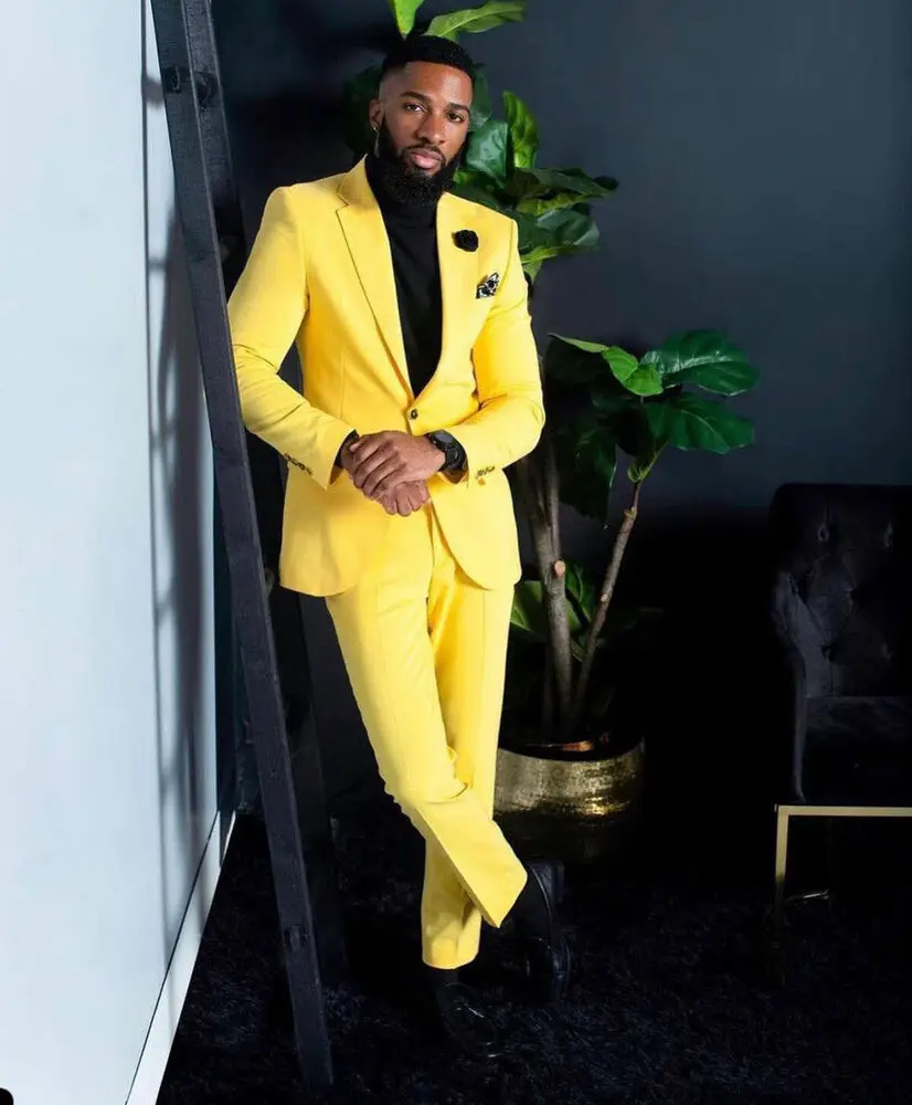 Trajes Amarillos para Hombre,  - Men Formal Wear Shop reseña y precio