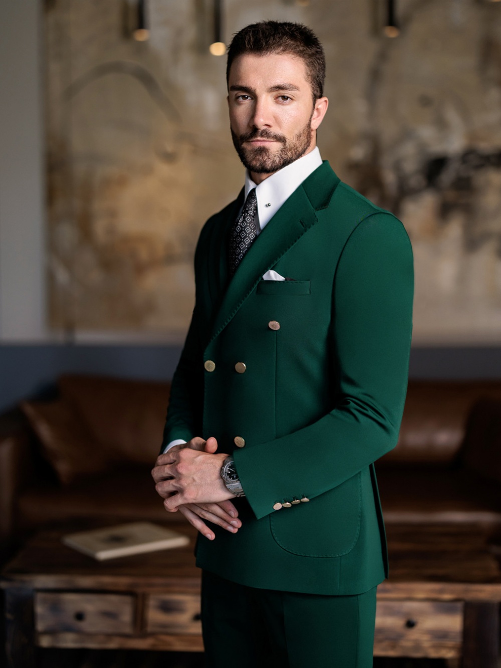 Traje Formal Verde para Hombre - Formal Men Party Wear Jacket reseña y precio