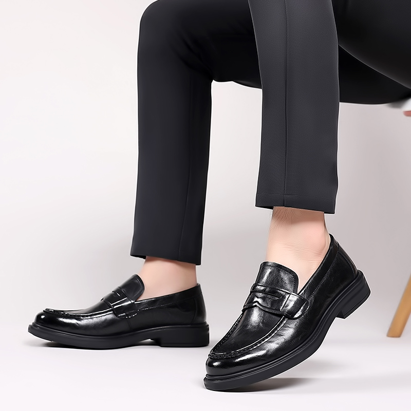 Zapatos italianos sin cordones - Men Formal Wear Shoes reseña y precio