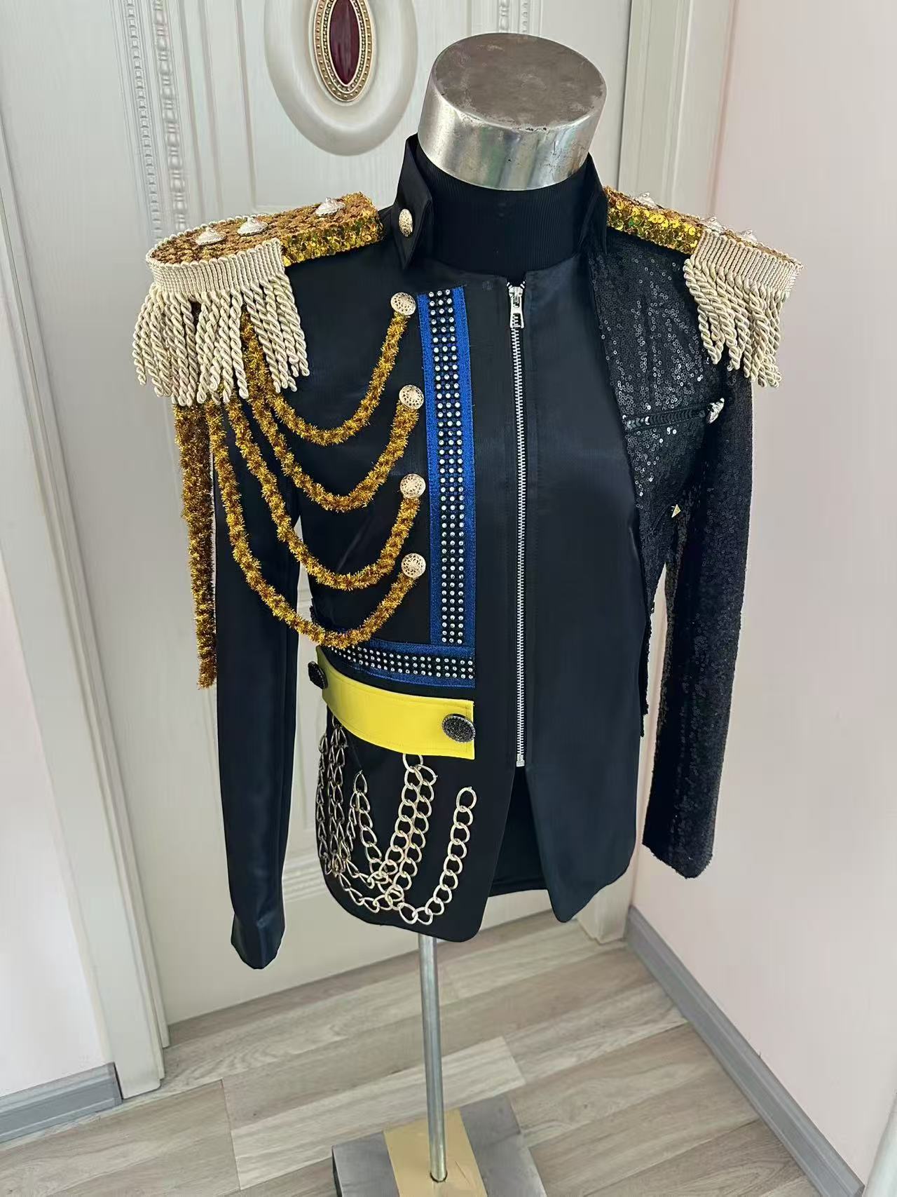 Nuevo Chaqueta real con borlas - Men Formal Wear Dress reseña y precio
