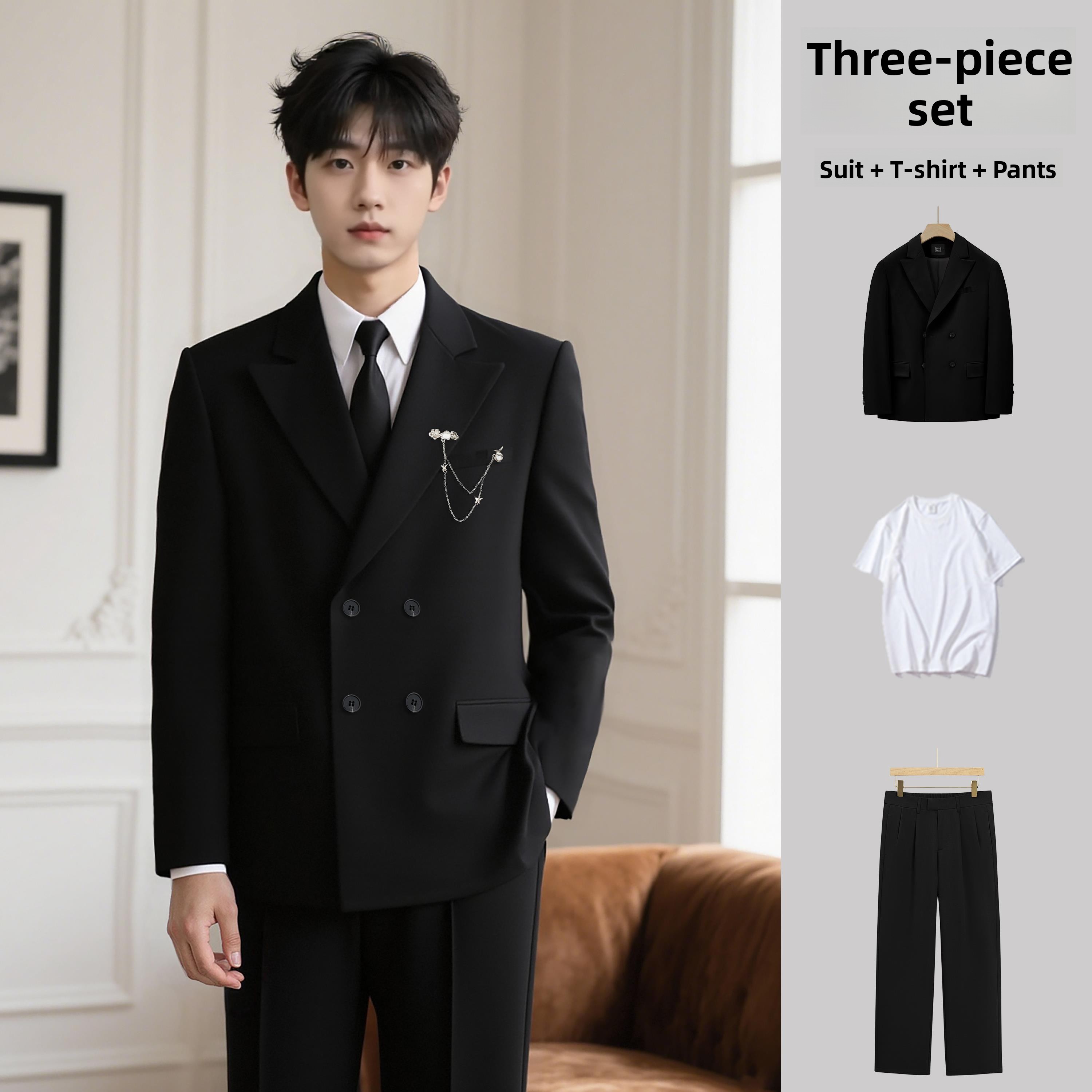 Elegante Traje de Doble Botona - Men'S Formal Wear For Engagement reseña y precio