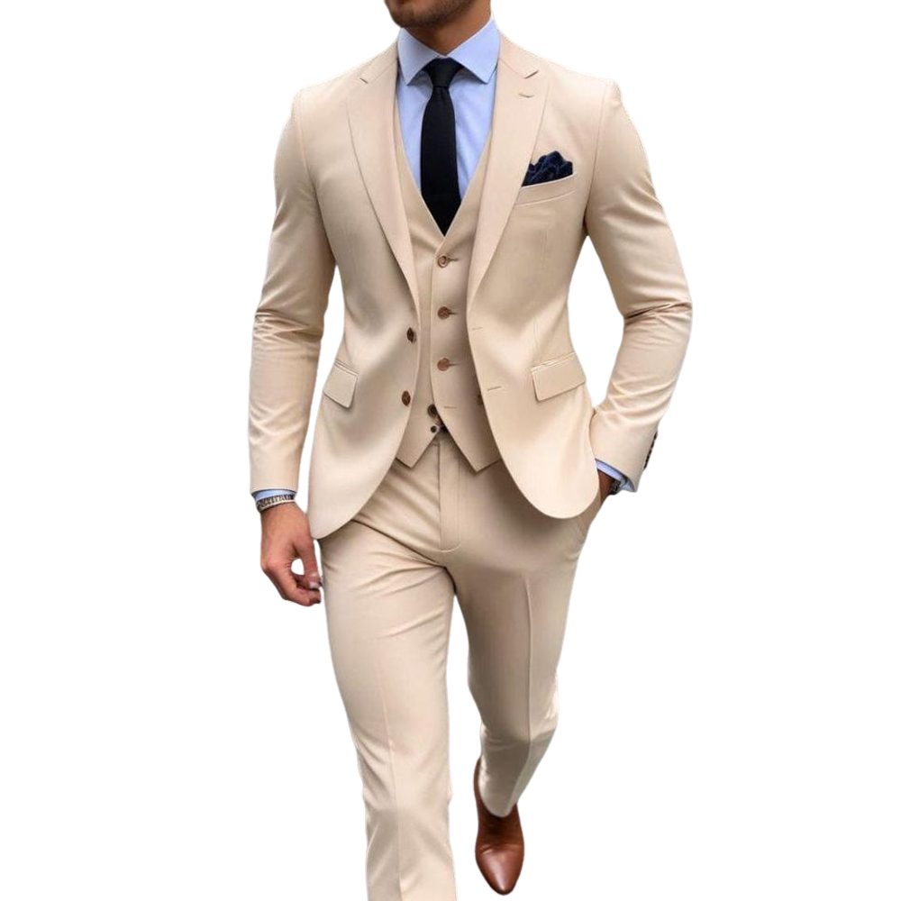 Traje de 3 Piezas Rosa para Ho - Men Formal Wear Pink reseña y precio