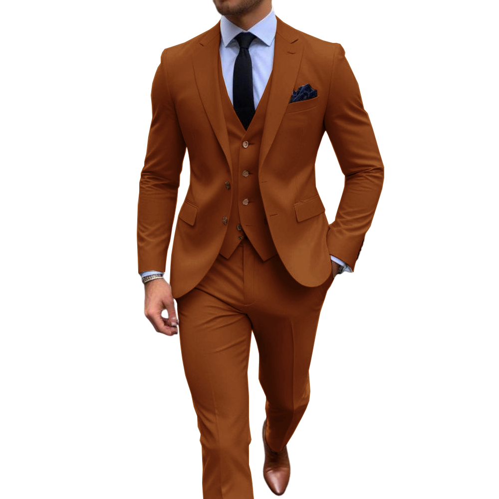 Traje de 3 Piezas Rosa para Ho - Men Formal Wear Pink reseña y precio