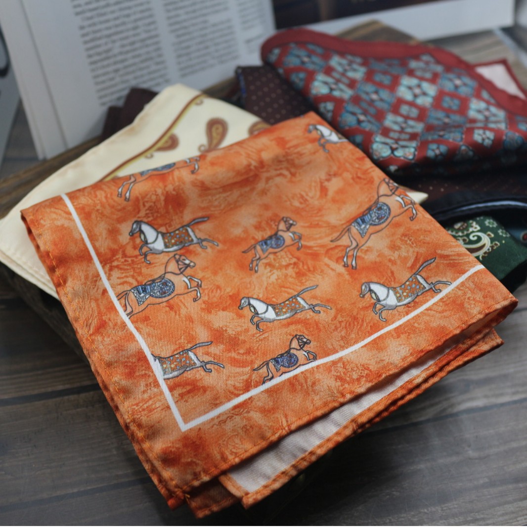 Pañuelo de bolsillo vintage co - Men Formal Wear With Scarf reseña y precio