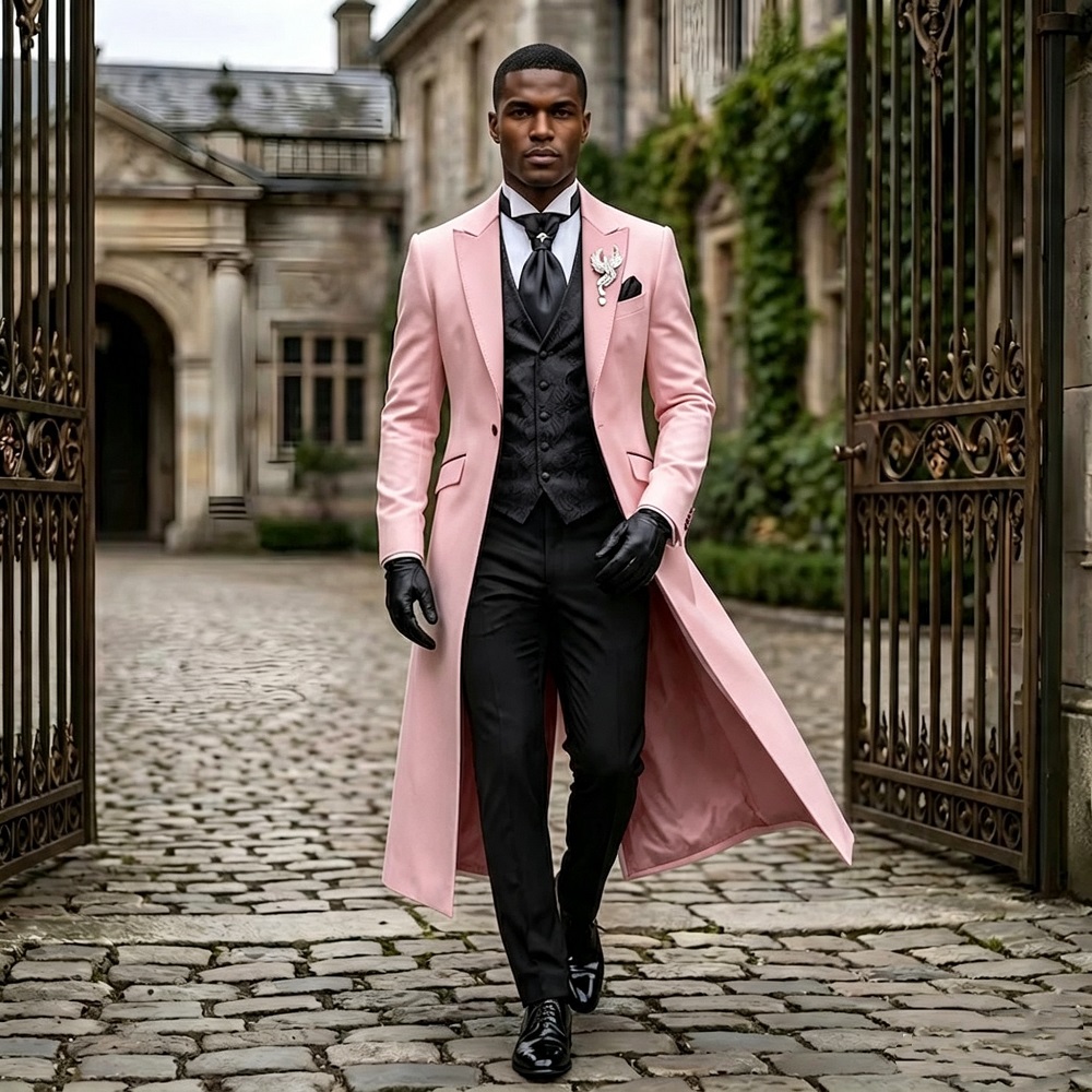 Traje de boda de 3 piezas para - Formal Men Party Wear Jacket reseña y precio