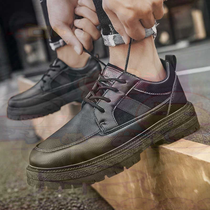 Zapatillas deportivas de cuero - Men Formal Wear All Black reseña y precio