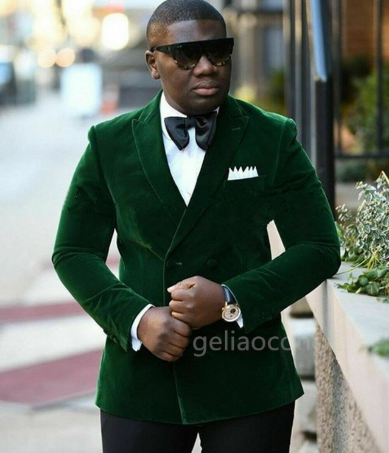 Traje de terciopelo para hombr - Formal Men Party Wear Jacket reseña y precio