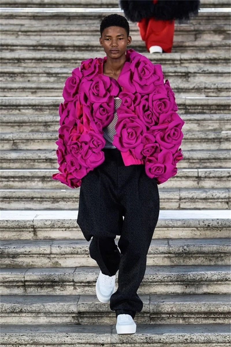 Conjunto de pantalón y traje r - Men Formal Wear Pink reseña y precio