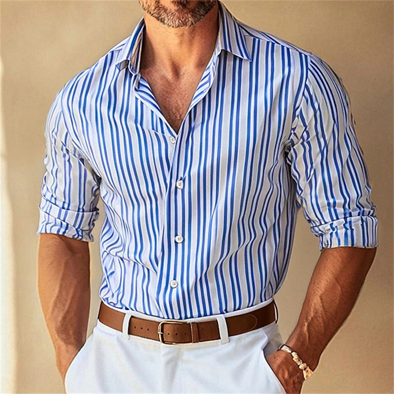 Camisa de Manga Larga con Cuel - Men Formal Wear Shop reseña y precio