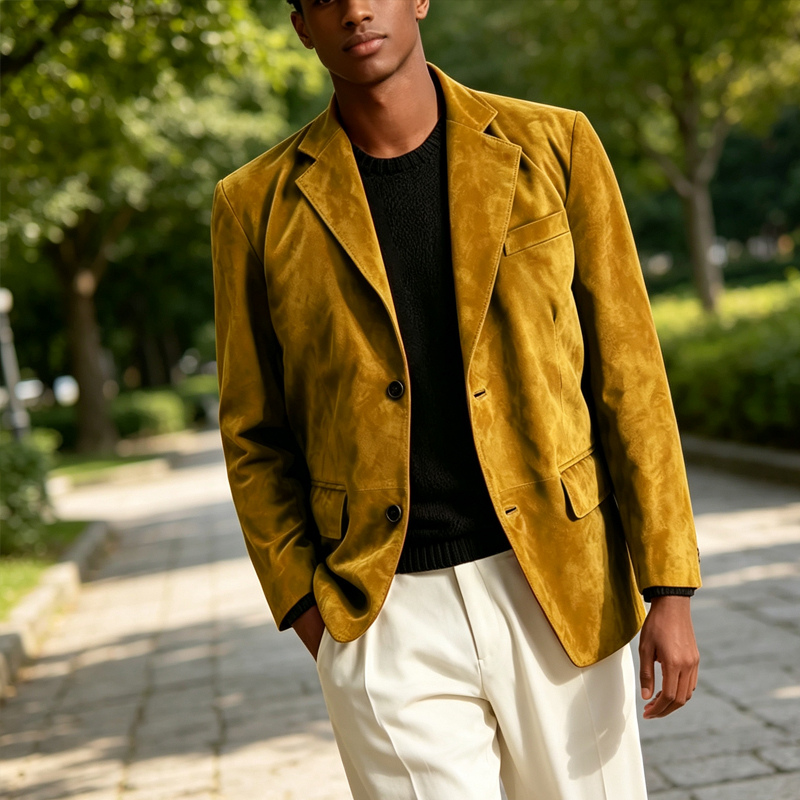 Blazer Retro para Hombre de Ga - Formal Men Party Wear Jacket reseña y precio