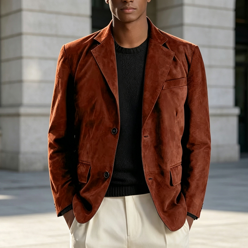 Blazer Retro para Hombre de Ga - Formal Men Party Wear Jacket reseña y precio
