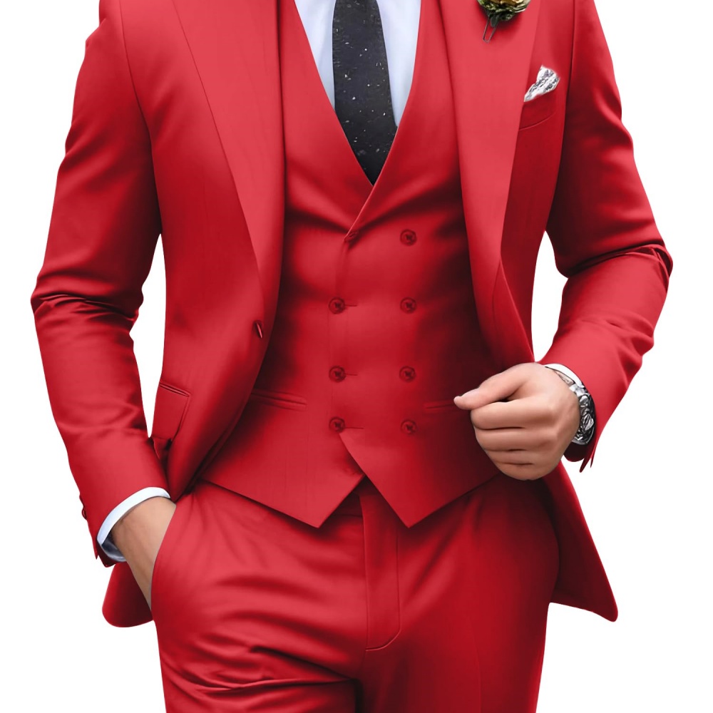 Trajes de hombre de 3 piezas d - Formal Men Party Wear Jacket reseña y precio