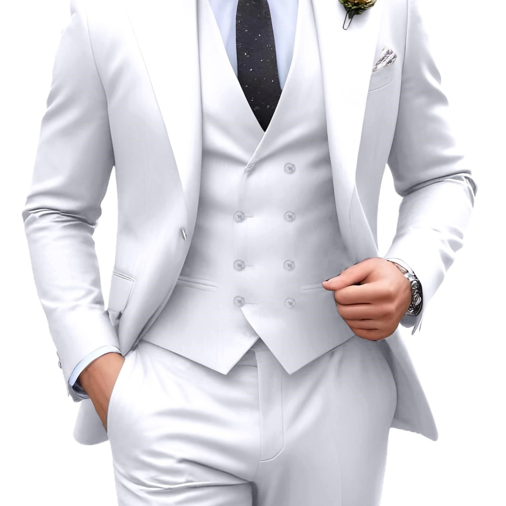 Trajes de hombre de 3 piezas d - Formal Men Party Wear Jacket reseña y precio