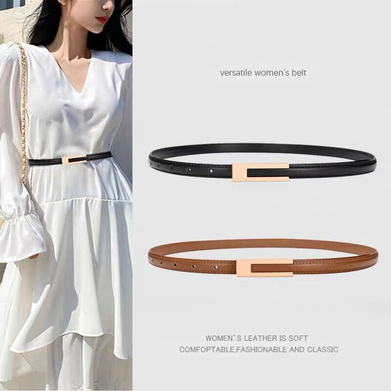 Cinturón de Cuero Genuino para - Men'S Formal Wear Belt reseña y precio