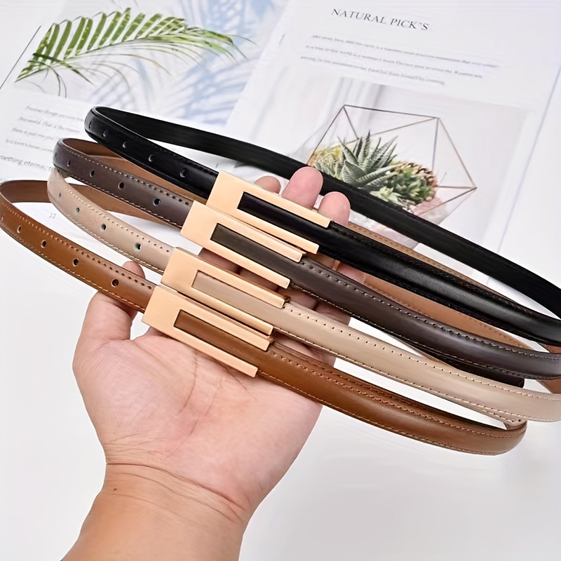 Cinturón de Cuero Genuino para - Men'S Formal Wear Belt reseña y precio