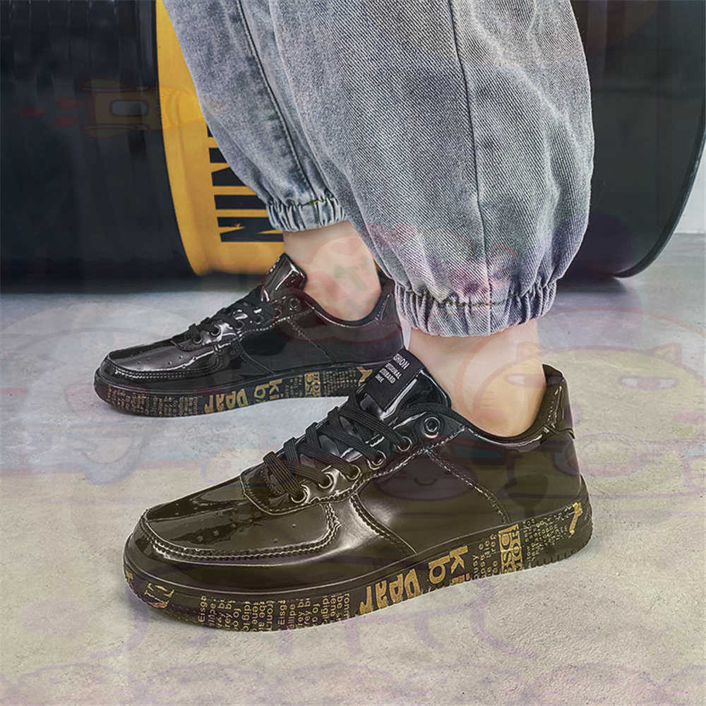 Zapatillas de deporte redondas - Men Formal Wear All Black reseña y precio