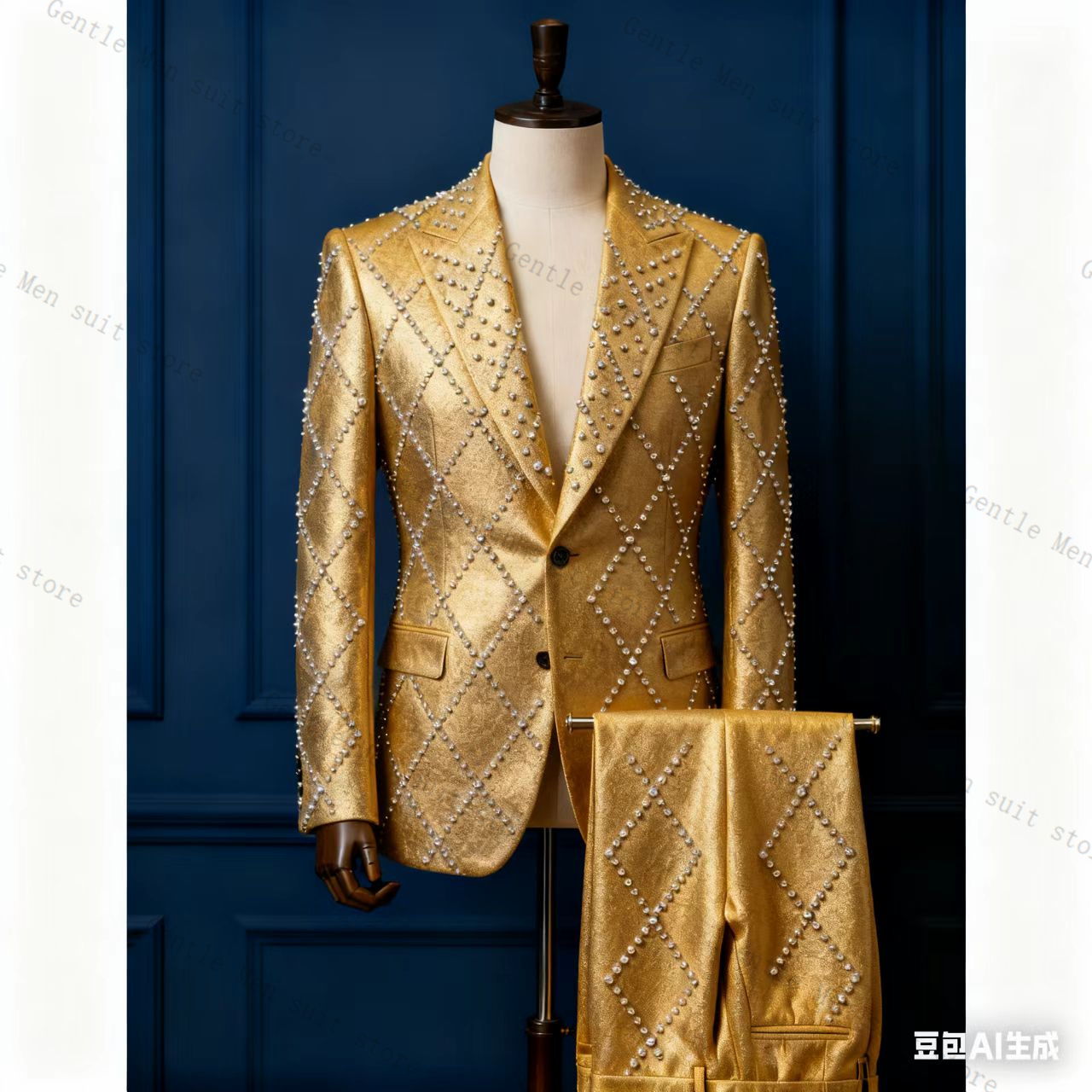 Conjunto de traje rosa para ho - Men Formal Wear Pink reseña y precio
