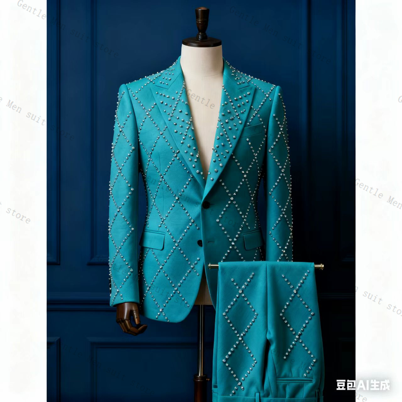 Conjunto de traje rosa para ho - Men Formal Wear Pink reseña y precio