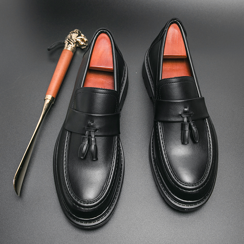 Mocasines con borlas para homb - Men Formal Wear Shoes reseña y precio